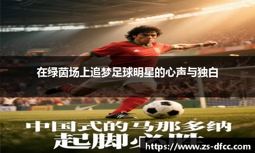 在绿茵场上追梦足球明星的心声与独白